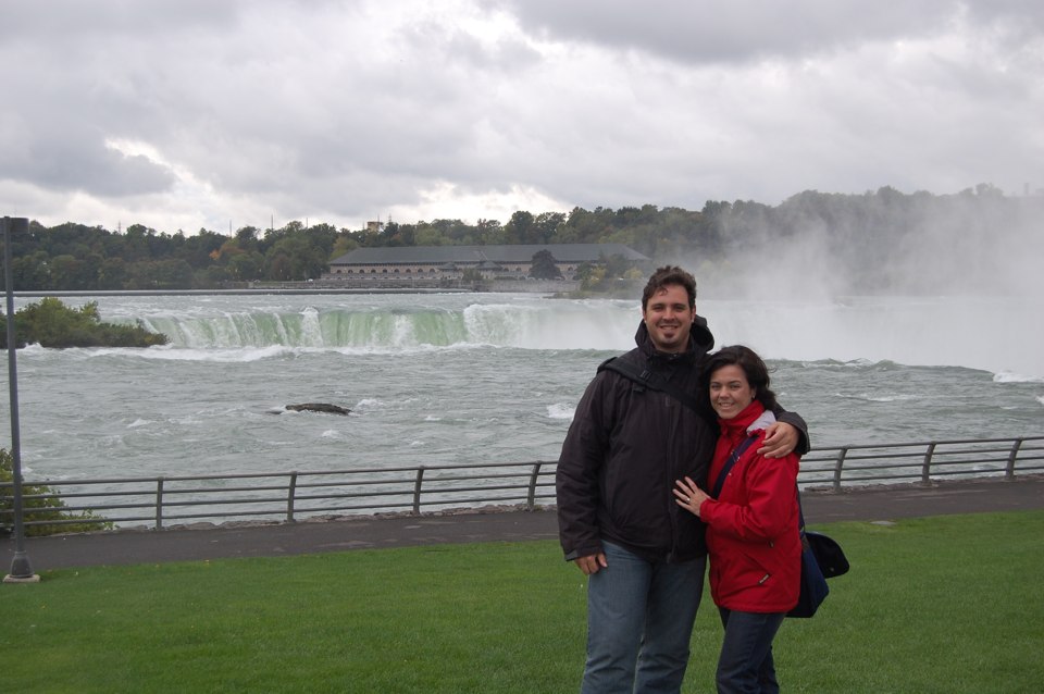 Cataratas del Niagara desde el lado Estado Unidos USA